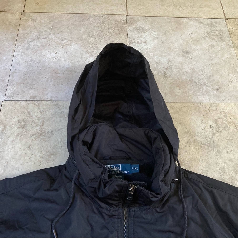 Vintage Polo Ralph Lauren Men's Lined Jacket With Retractable Hood - Picture 6 of 11